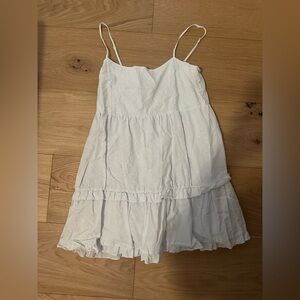Aritzia linen mini dress